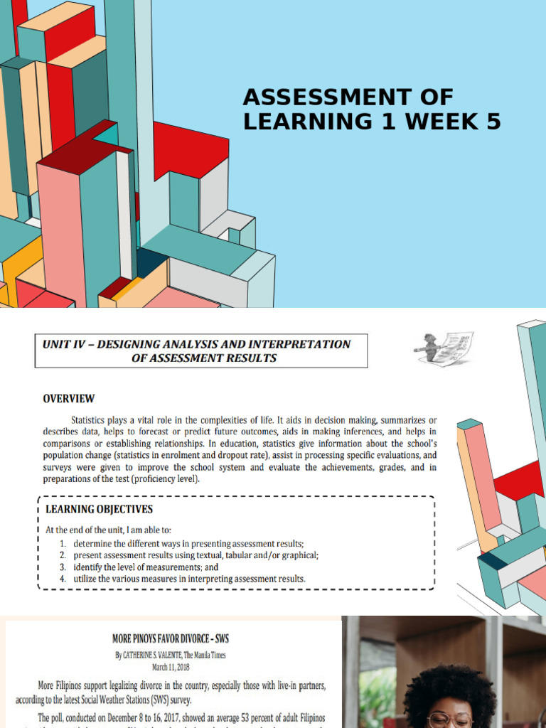 Assessment of Learning 1 Week 5 | PDF