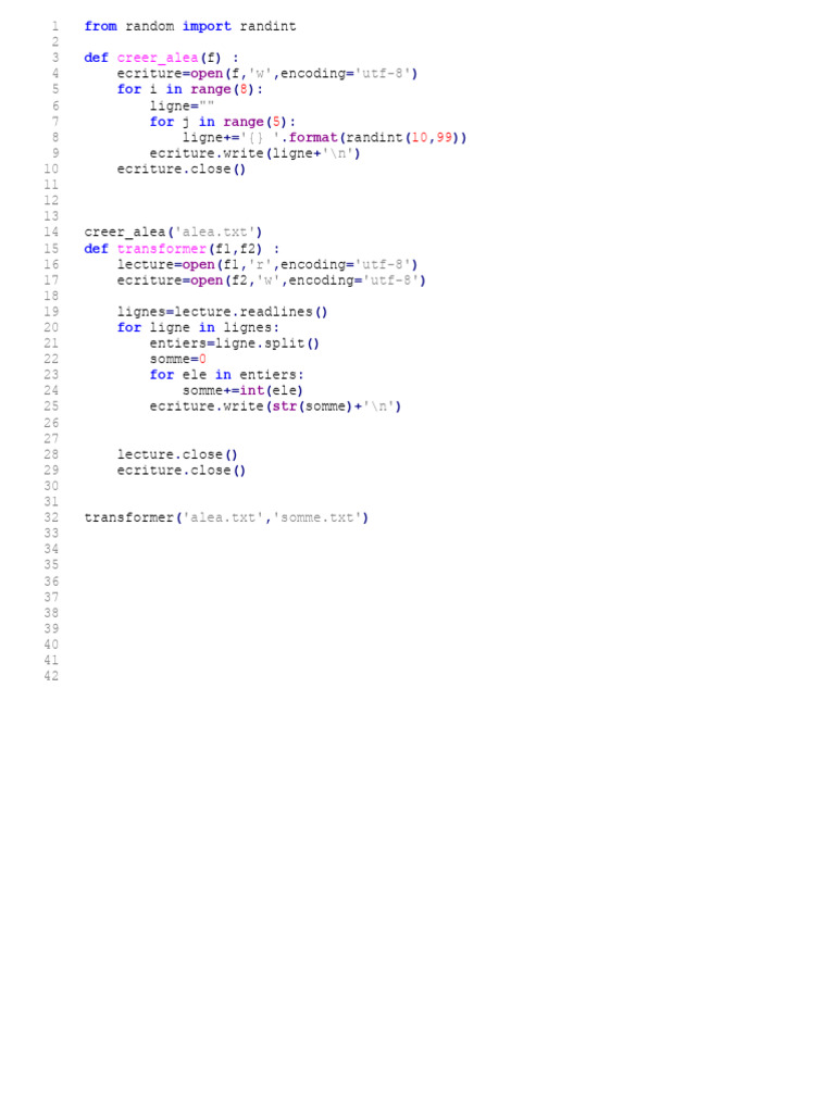 Generate and Sum Random Numbers | PDF