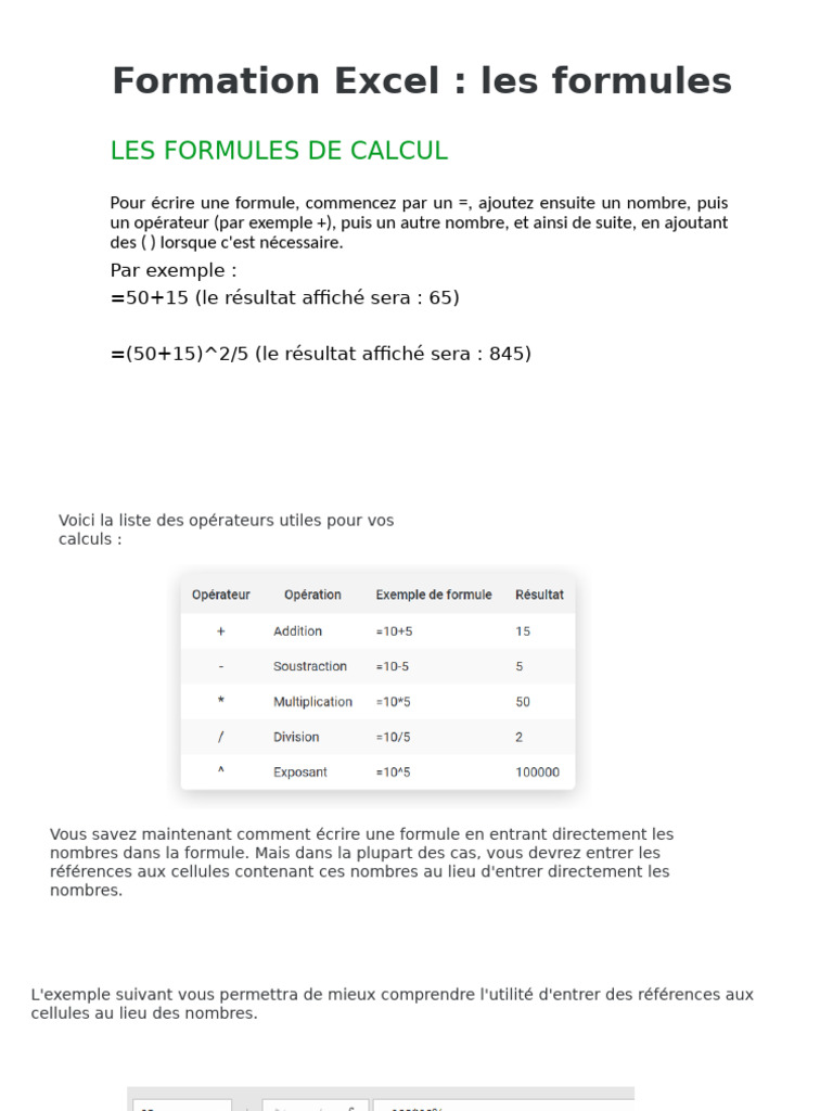 Formules et Fonctions Excel Essentielles | PDF | Microsoft Excel
