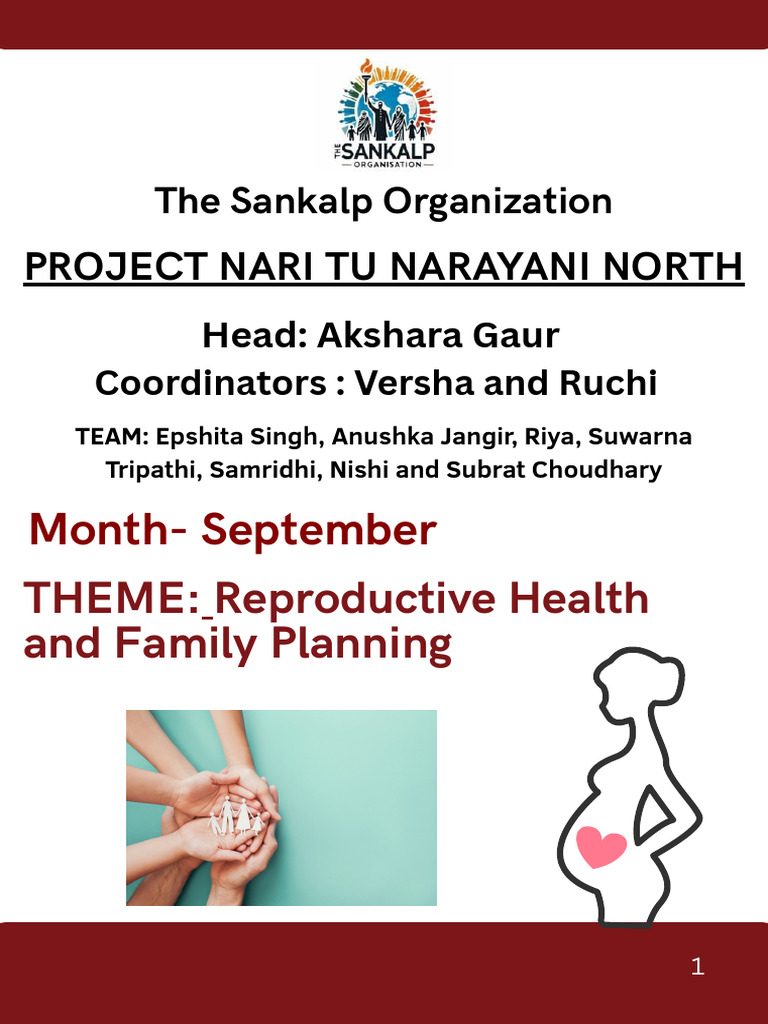September-reproductive Health & Family Planning Research Report | PDF ...