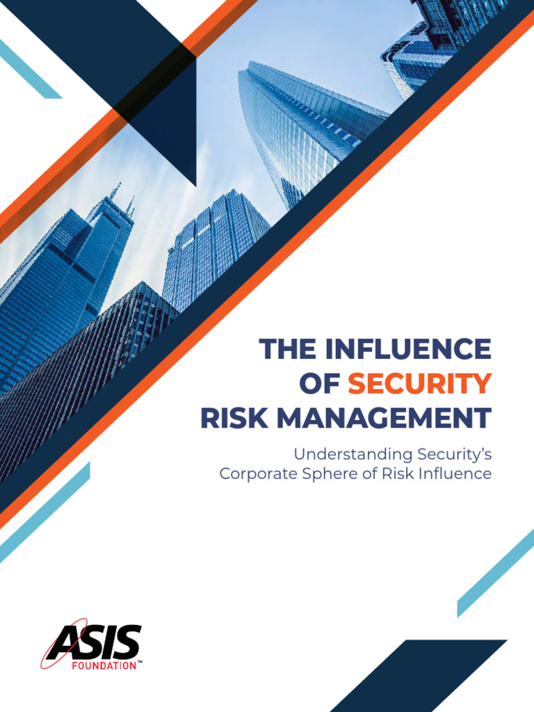 Security Risk Management Influence Corporate 1764751639 | PDF | Risk ...
