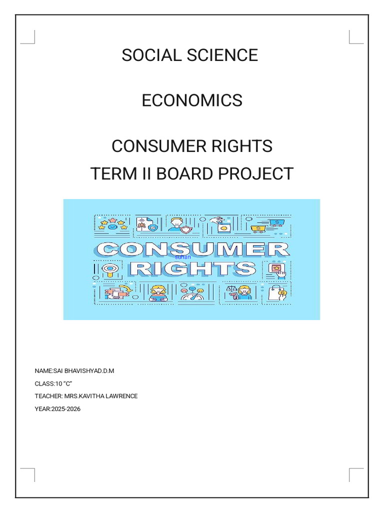 Understanding Consumer Rights in India | PDF | Consumer Protection | Goods