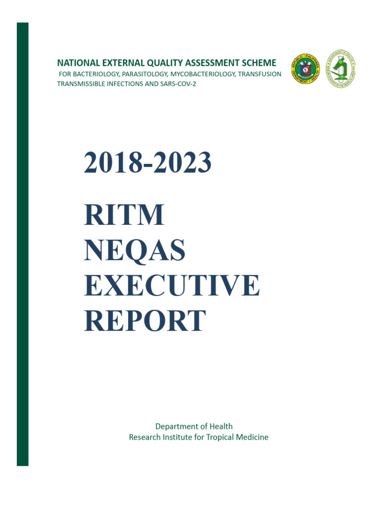 NEQAS Executive Report 2018-2023 | PDF | Microscopy | Infection