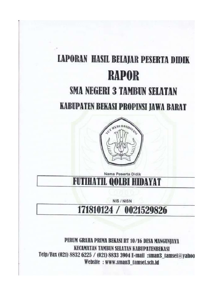 RAPOR | PDF
