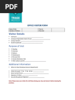 Visitor's Pass Template | PDF