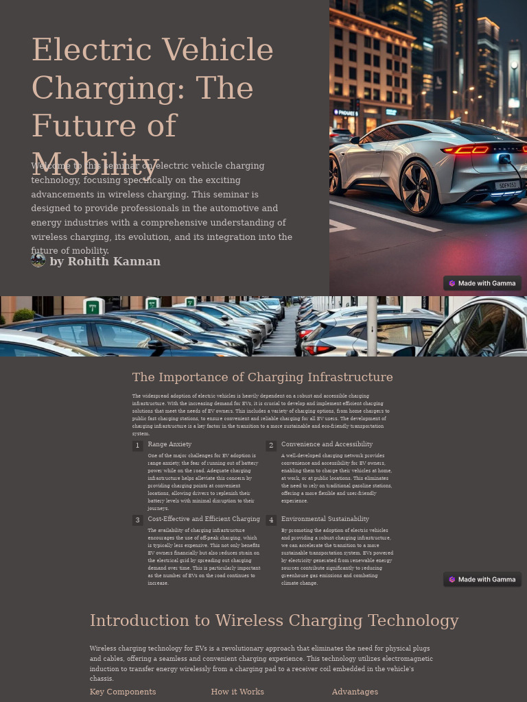 Wireless EV Charging: Future Insights | PDF | Electric Vehicle | Smart Grid