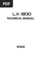 Download Epson LX-800 Technical Manual by Andrey Suwiryo SN96194019 doc pdf