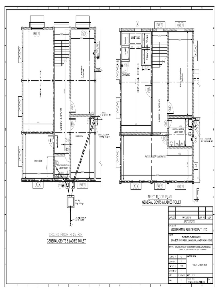 Toilet Layout Plan_02a | PDF