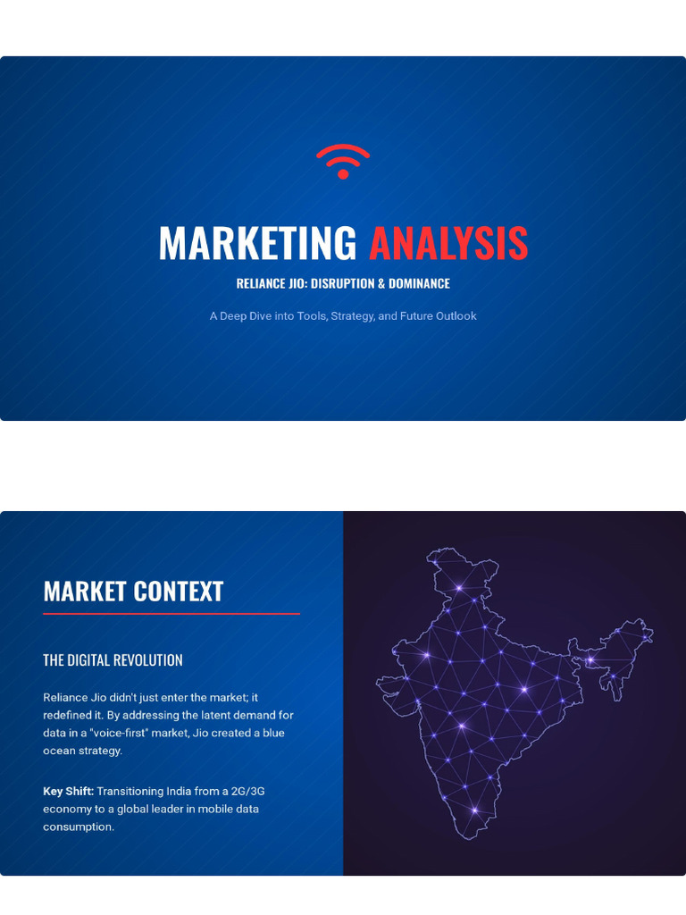 Deekshith S Assesment 1 PPTX Reliance Jio Marketing Analysis - Docx ...