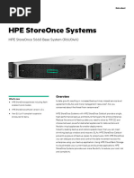 HPE StoreOnce 3660 80TB Base System-PSN1013350029FIEN | PDF | Backup ...