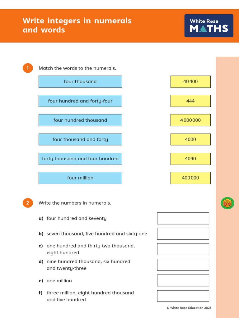 Number Writing and Value Exercises | PDF | Mathematical Notation ...