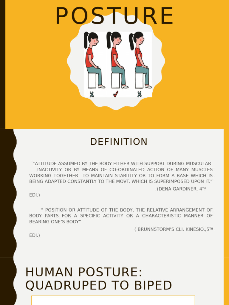 Understanding Human Posture Dynamics | PDF | Anatomical Terms Of Motion ...