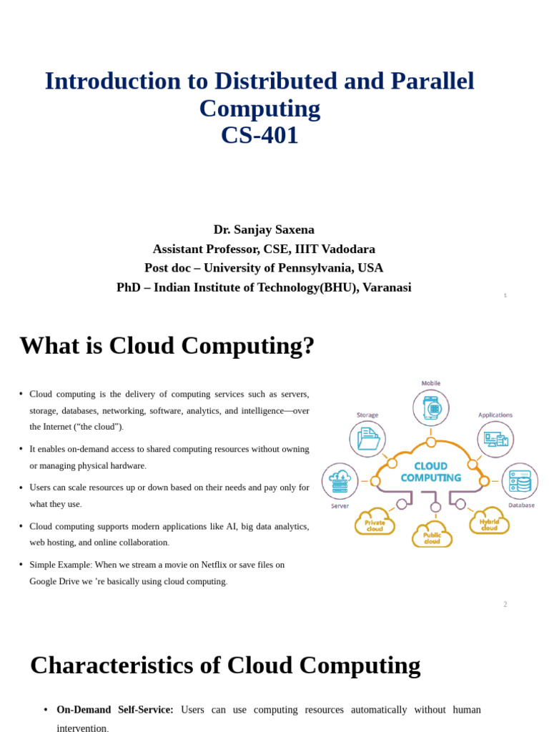 Cloud Computing Overview and Models | PDF | Cloud Computing | Software ...
