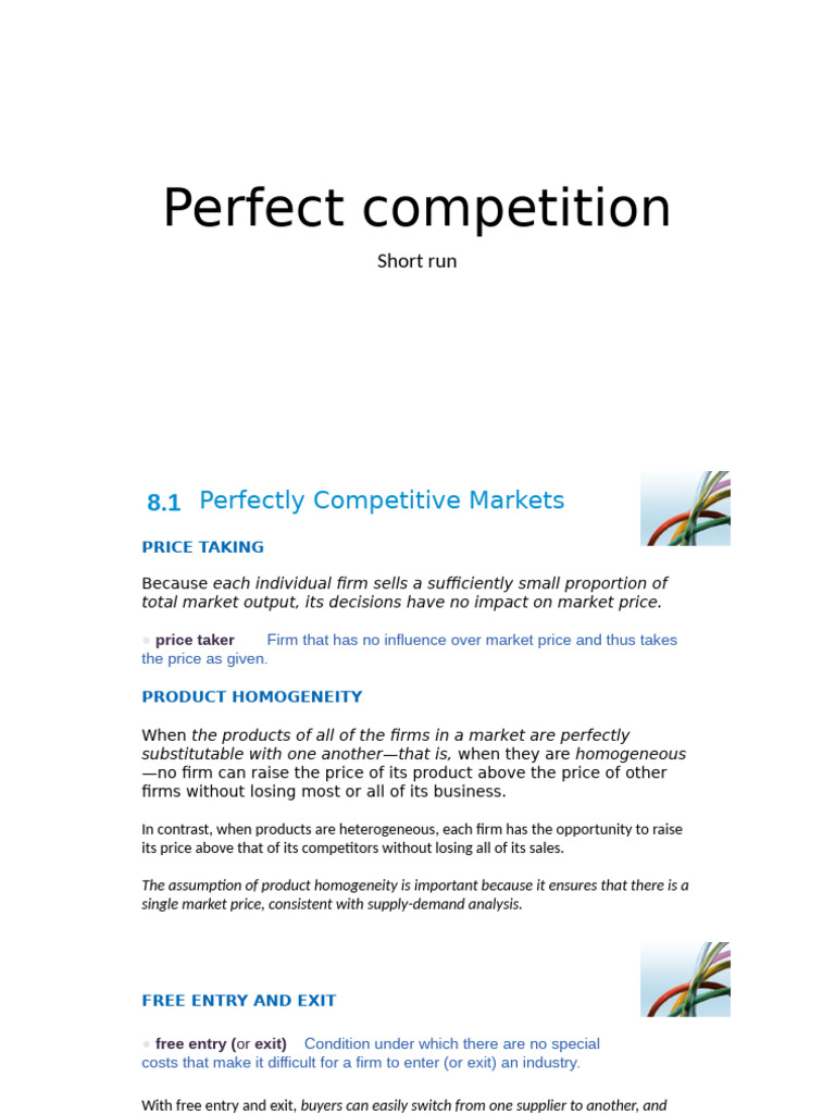 Understanding Perfect Competition Dynamics | PDF | Perfect Competition ...