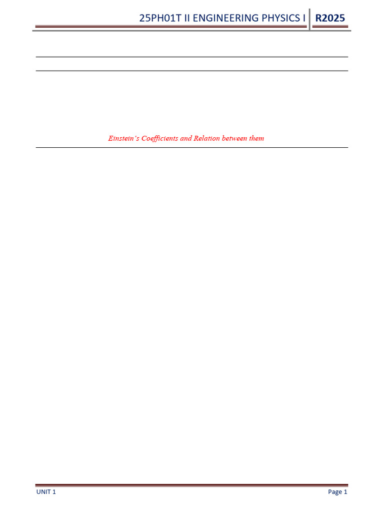 Oscillation and Optics in Engineering Physics | PDF | Oscillation ...
