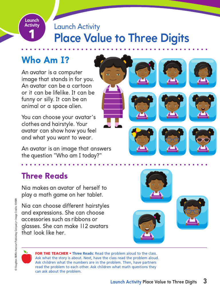 Understanding Three-Digit Place Value | PDF