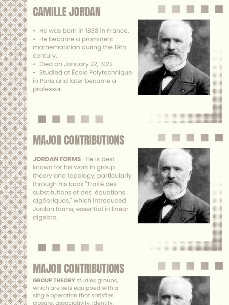 Mathematicians (Euclid - Camille Jordan) .PDF 2 | PDF | Algebra | Geometry