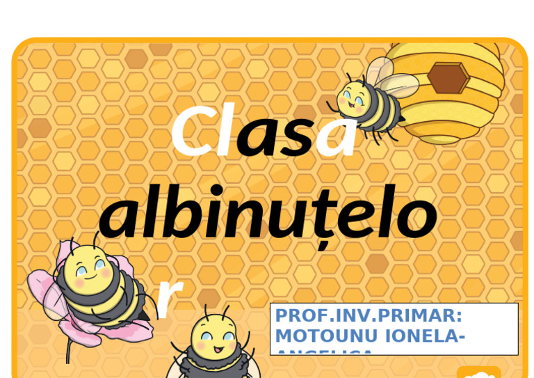 Ro CD 55 Clasa Albinutelor Plansa Format a4 Ver 1+(1) | PDF