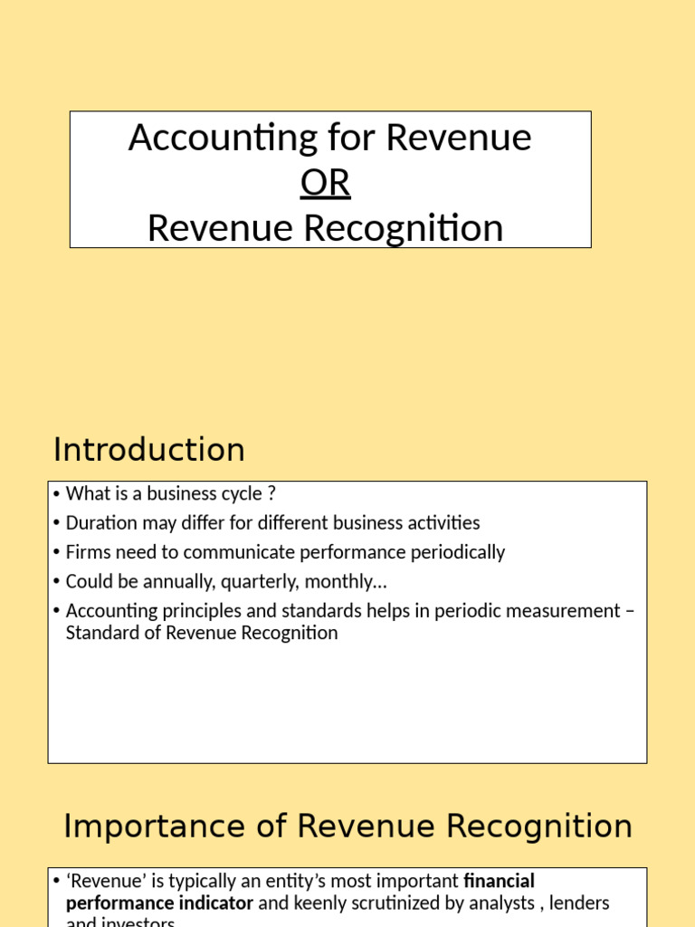 Understanding Revenue Recognition Principles | PDF | Bad Debt | Revenue