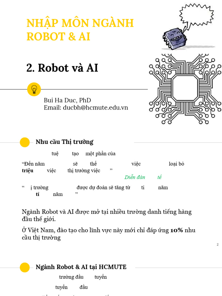 2. Gioi thieu robot va AI.pdf | PDF