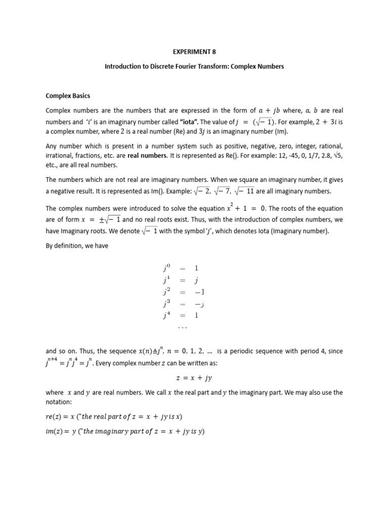 Cruz Experiment No.8 | PDF | Numbers | Matrix (Mathematics)