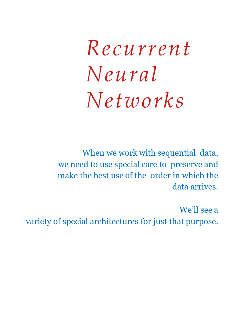 Understanding Recurrent Neural Networks | PDF | Applied Mathematics ...