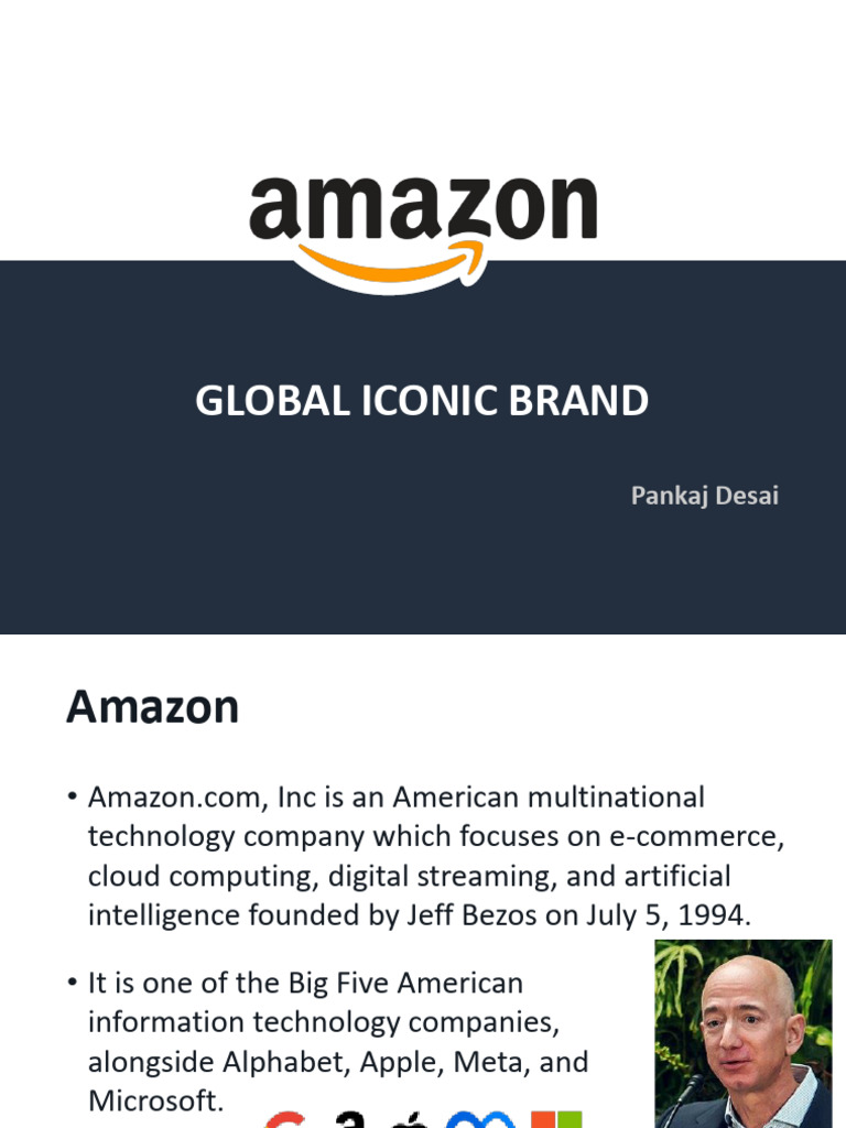 Amazon: Evolution of a Global Giant | PDF