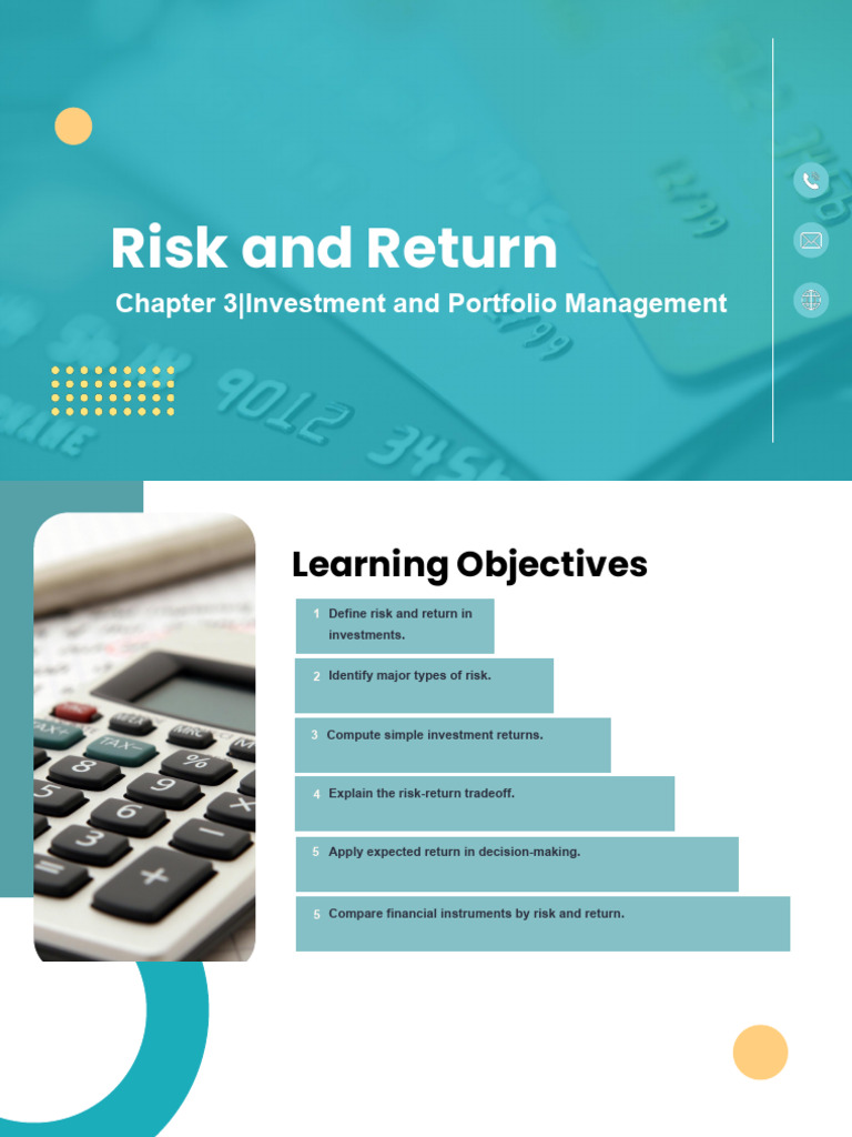 Understanding Risk and Return in Investments | PDF | Financial Risk ...