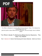 Download Tim Rifat - Understanding how to defeat radio based Mind Control Systems Part 2 by Tim Rifat SN96200492 doc pdf