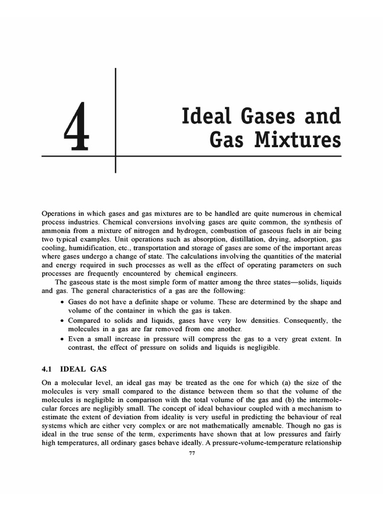 Ideal Gas | PDF