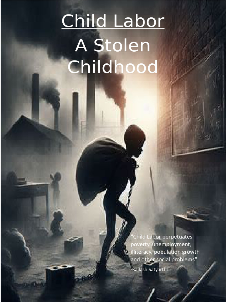 Child labour class 12 project | PDF | Child Labour | Poverty