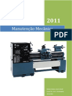 Manutenção de torno mecânico