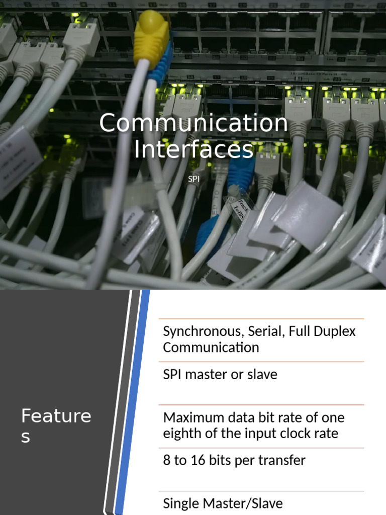SPI, I2C, and CAN Communication Interfaces | PDF | Computer Data ...