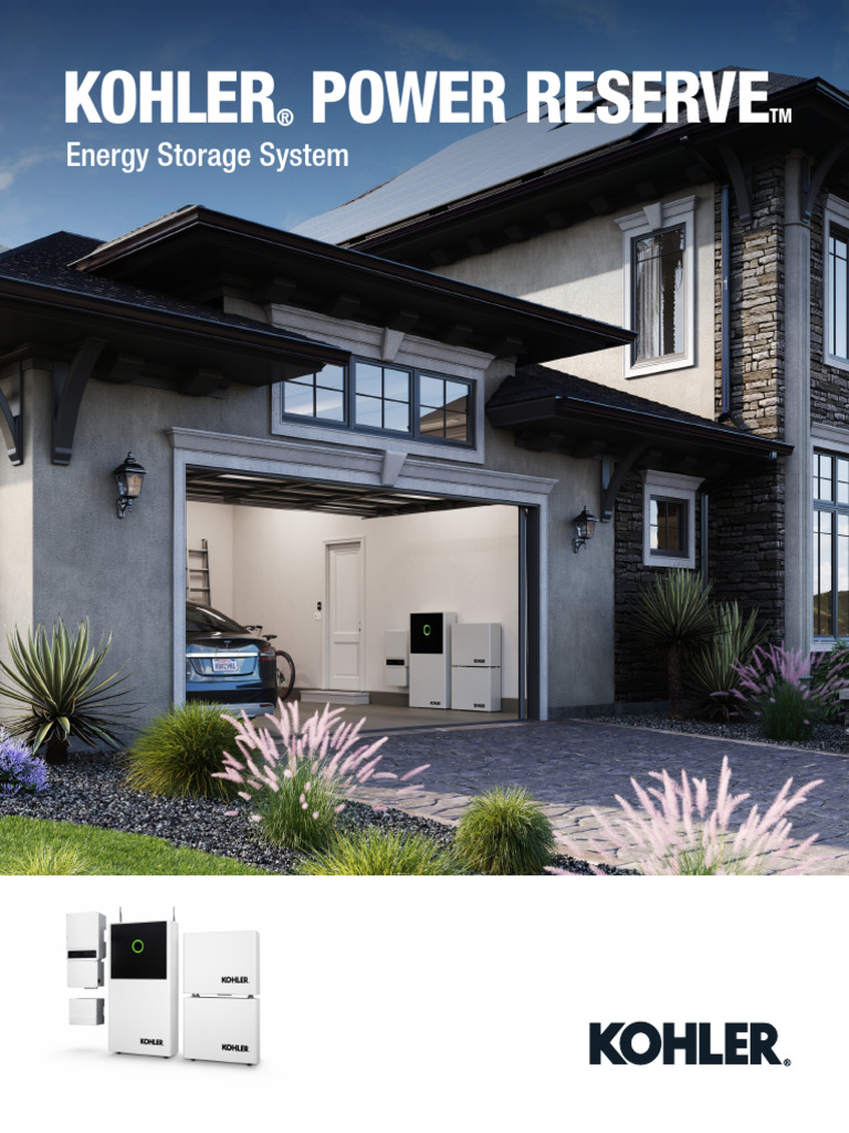 KOHLER Power Reserve Energy Storage | PDF | Solar Power | Photovoltaic ...