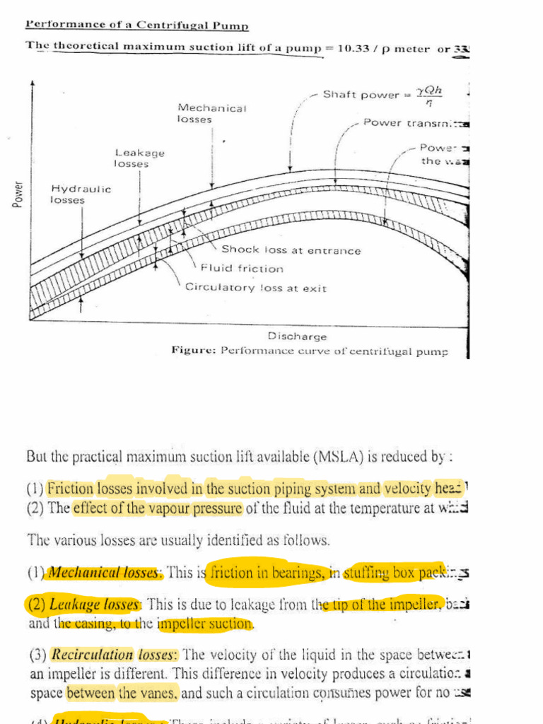 Centrifugal Pump Performance Analysis | PDF | Continuum Mechanics ...