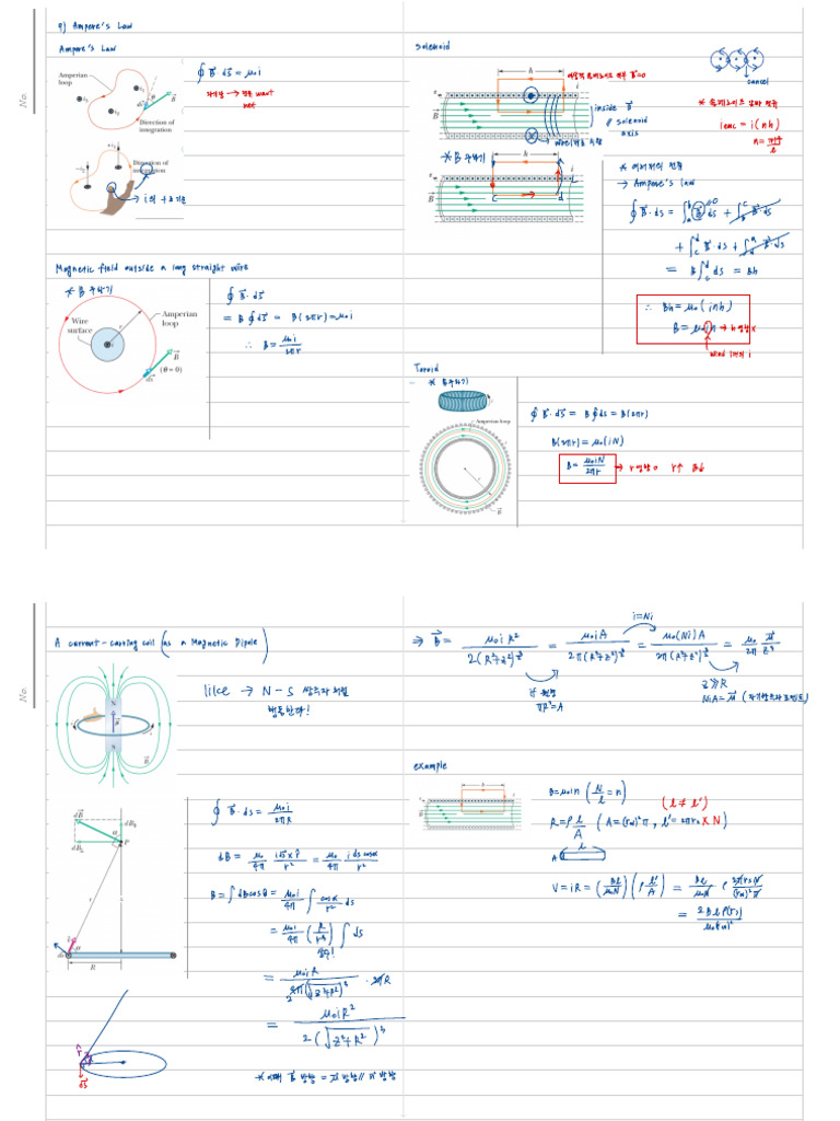 Understanding Ampere's Law and Faraday's Law | PDF | Electromagnetism ...