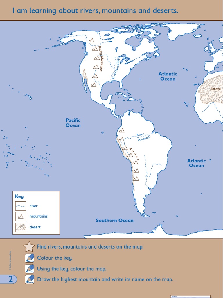 Geography Map Activity Guide | PDF | Poetry