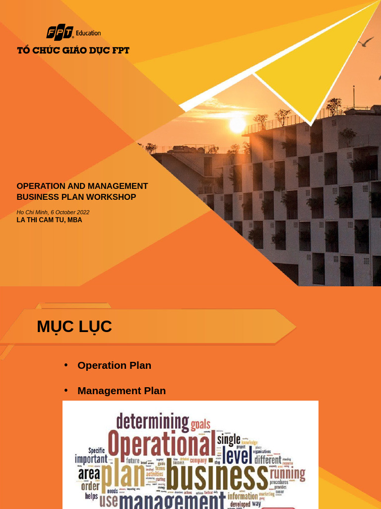 Business Operations & Management Plan | PDF | Employment | Limited ...