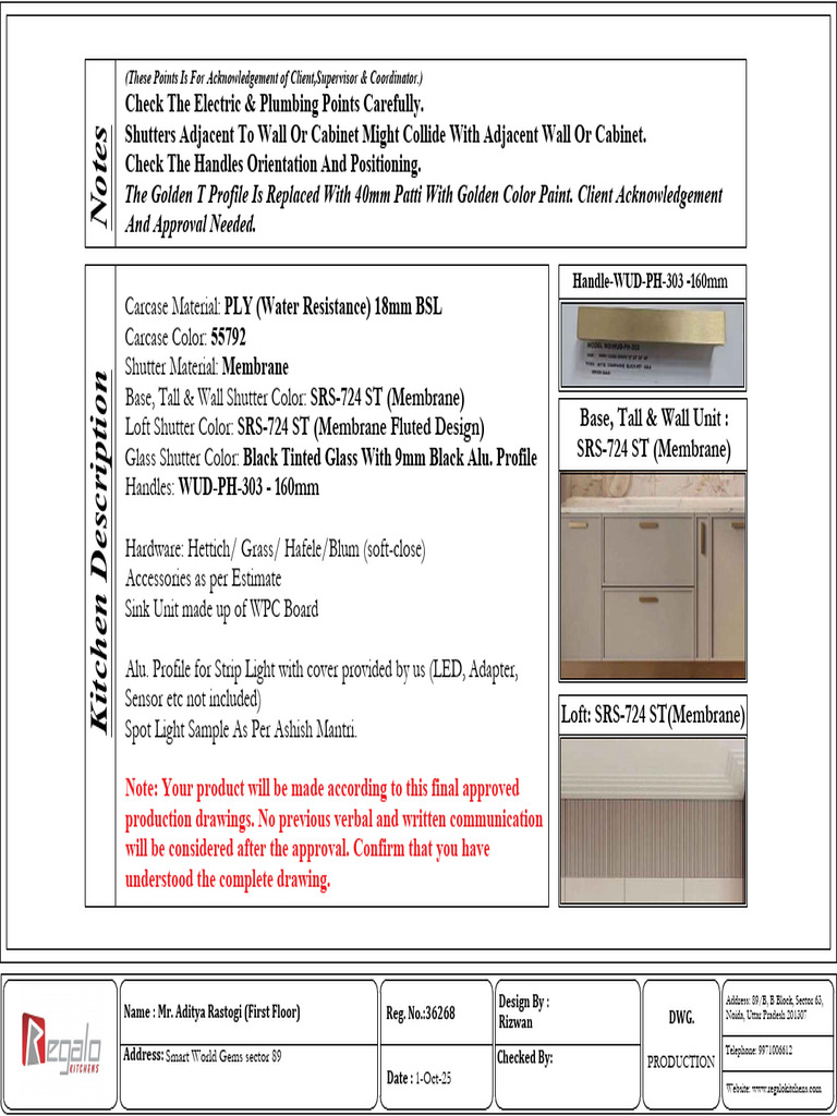 Custom Kitchen Design Specifications | PDF | Building Engineering