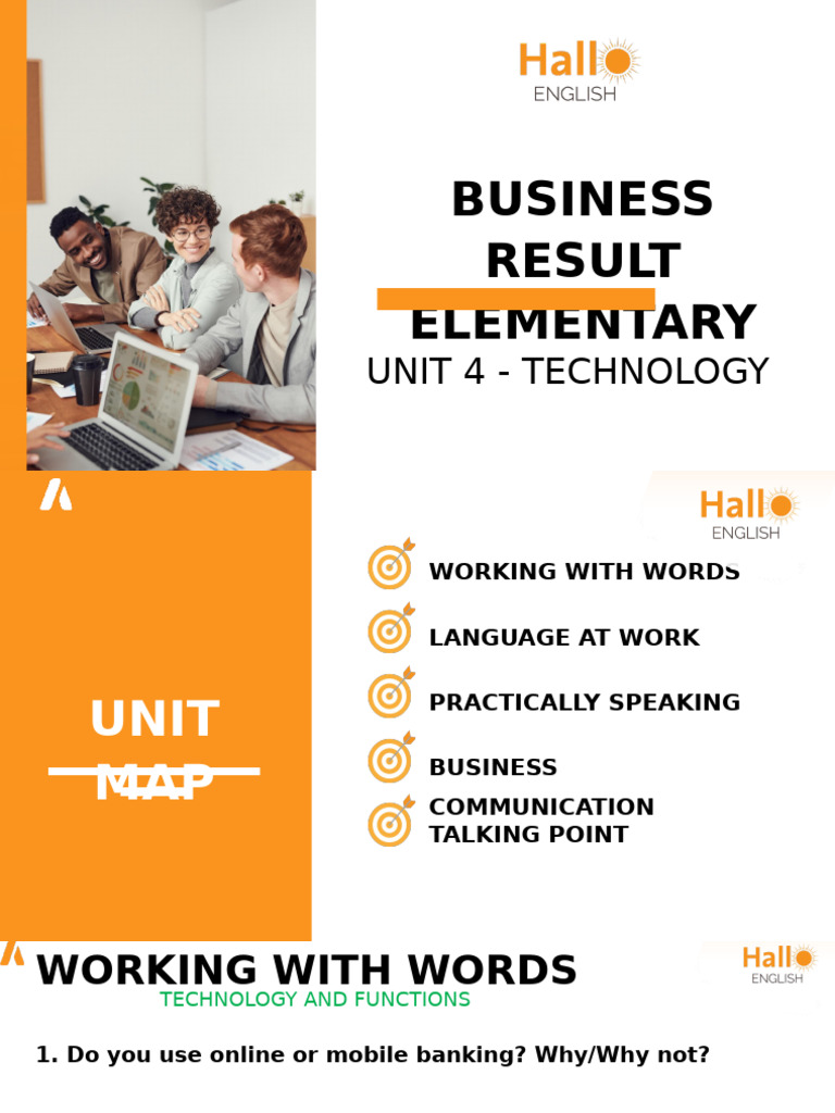 Mobile Banking and Business Communication | PDF | Adverb | Verb