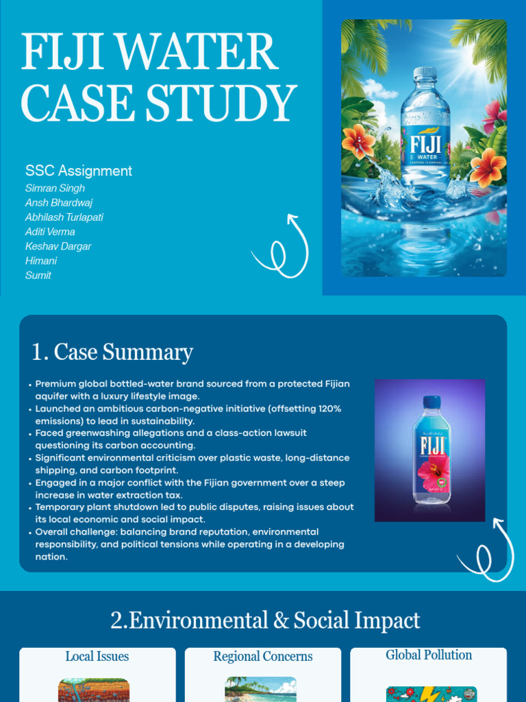 Presentation - Fiji Water Case Study - 20251124 - 222156 - 0000 | PDF ...