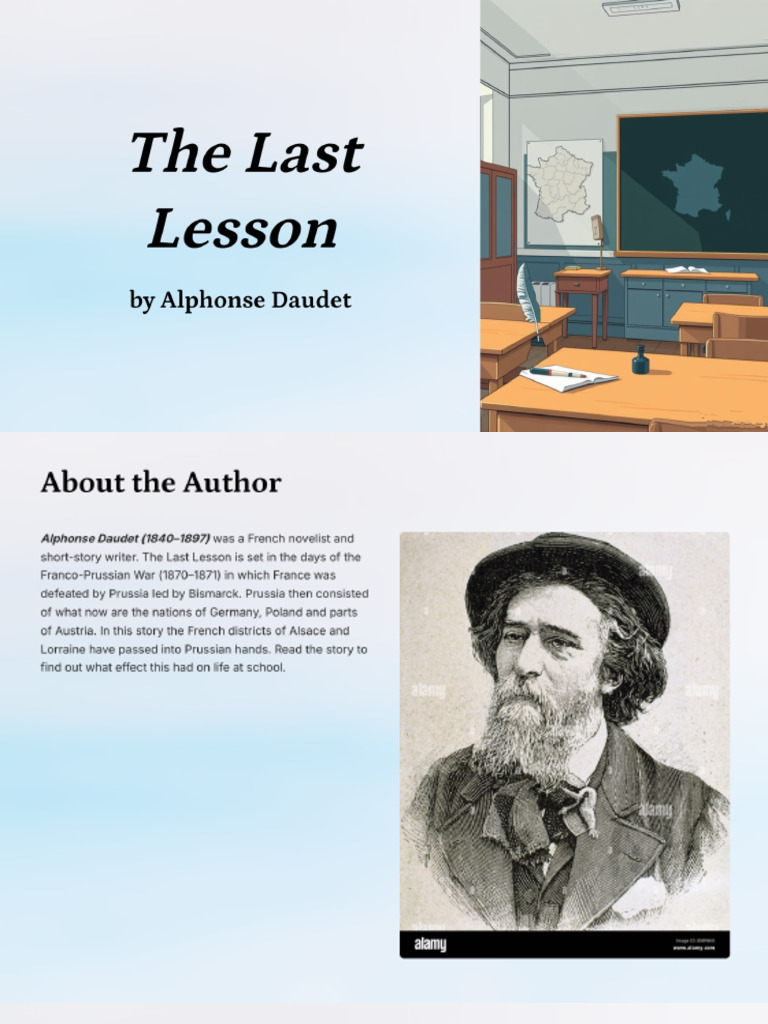 The Last Lesson | PDF