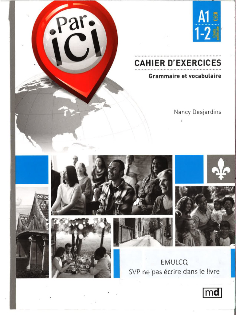 Cahier d'exercices de français 5VP | PDF | Verbe | Conjugaison