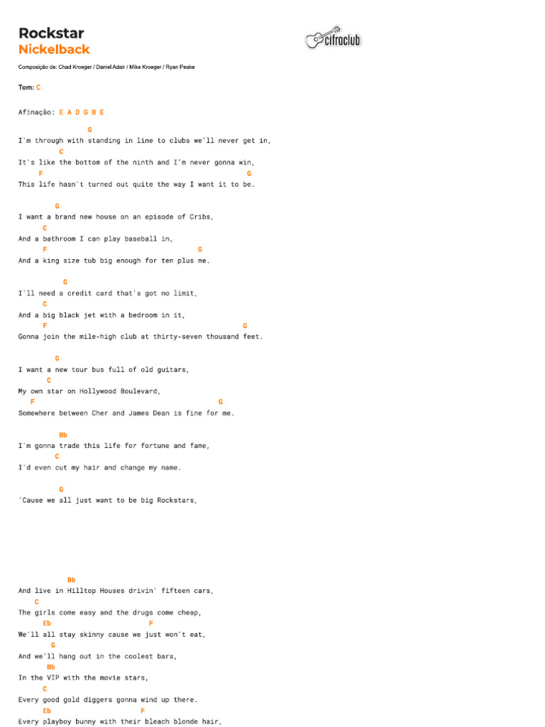 Rockstar | PDF