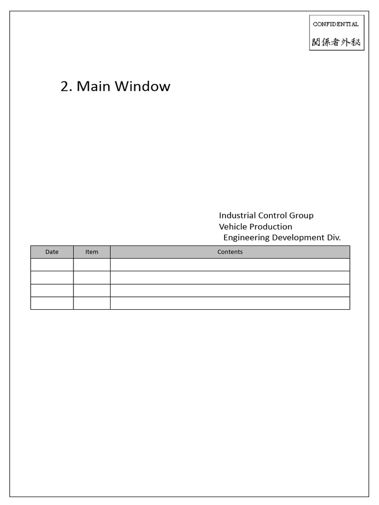Sysmac Ope - Doc - Eng 2) Main Window | PDF