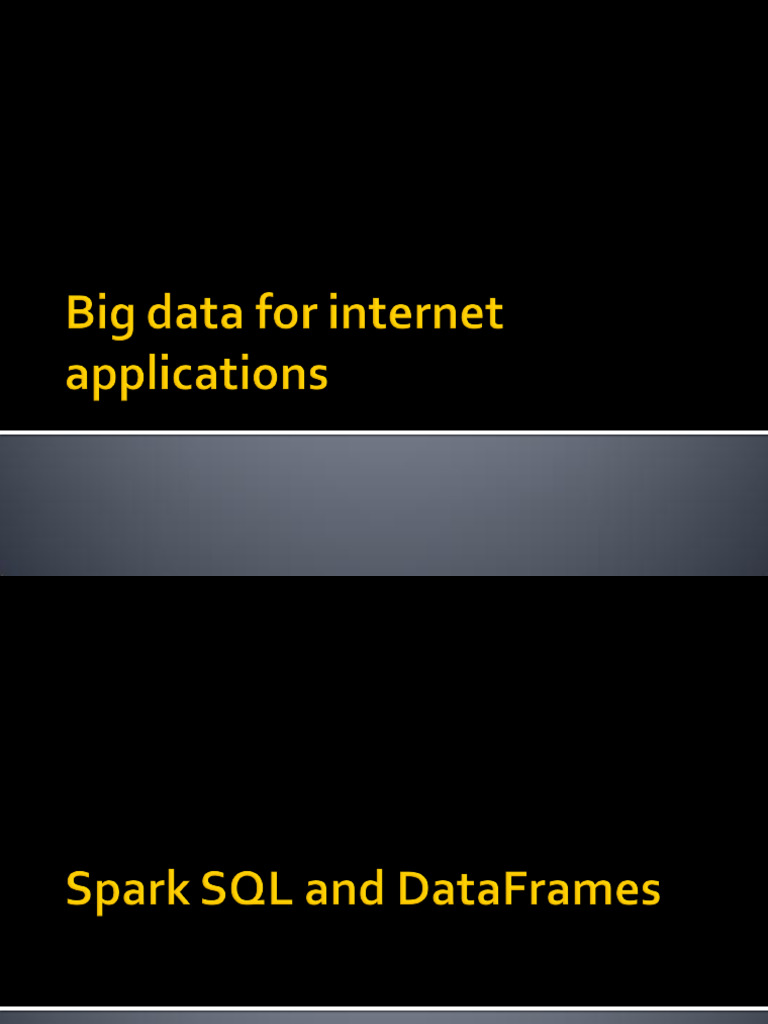 12 SparkSQL BigData | PDF | Sql | Comma Separated Values