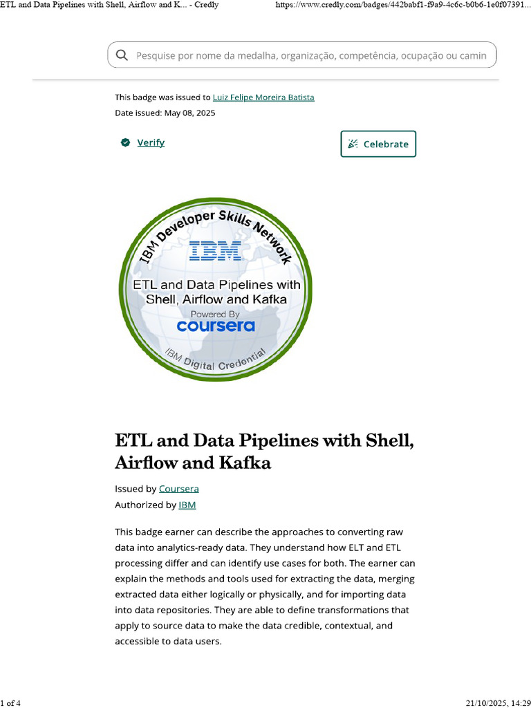 ETL Data Pipelines with Shell & Airflow | PDF