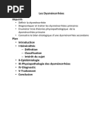 Échelle de performance OMS expliquée | PDF