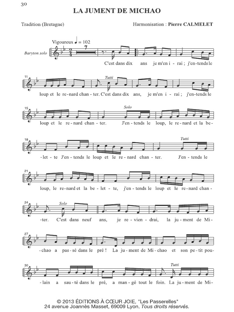 Michao Partition | PDF