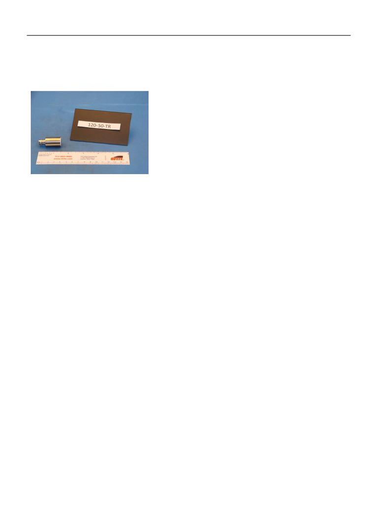 UCA Transducer Set - OFI Testing Equipment | PDF